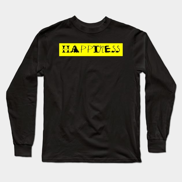 Happiness Long Sleeve T-Shirt by Tsuki Cruz